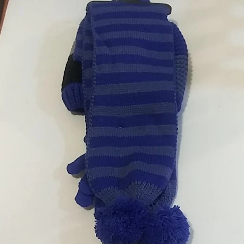 Toddlers Winter Hat and Glove Set
